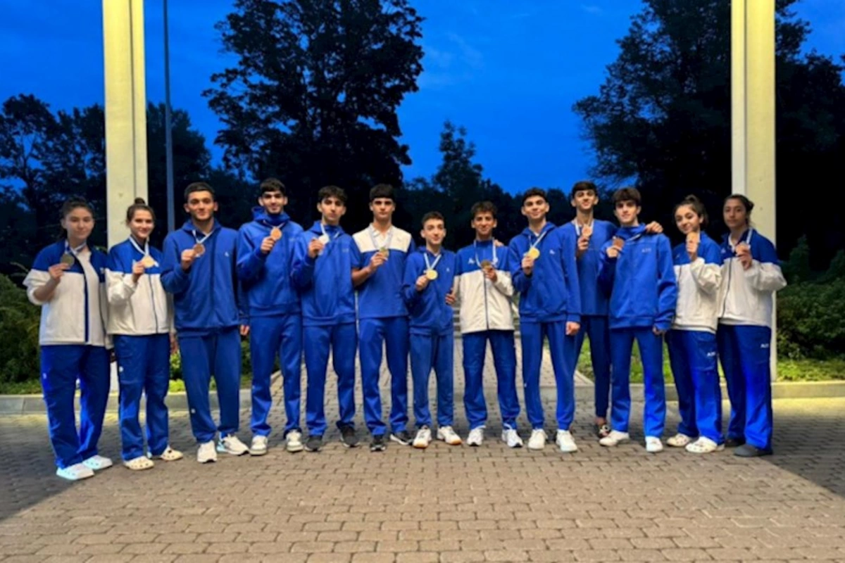 Taekvondoçularımız Latviyada 13 medal qazandı