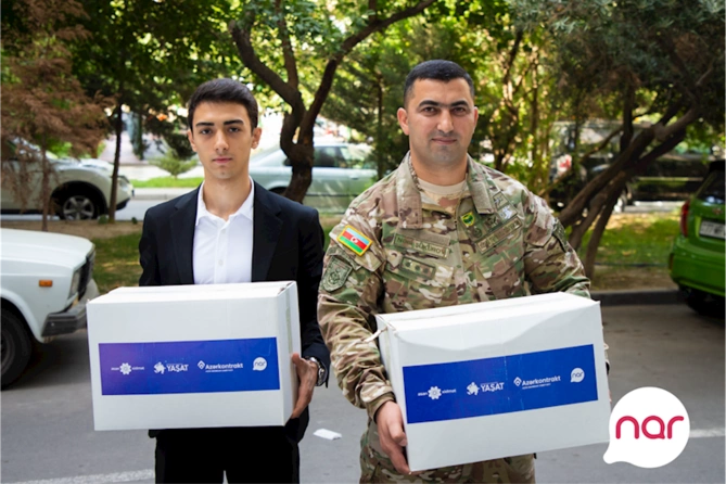 “Nar” YAŞAT Fondu ilə birgə “Bilik Günü” münasibətilə şəhid övladlarını təbrik etdi — FOTOLAR “Nar” YAŞAT Fondu ilə birgə “Bilik Günü” münasibətilə şəhid övladlarını təbrik etdi — FOTOLAR