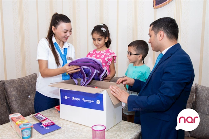 “Nar” YAŞAT Fondu ilə birgə “Bilik Günü” münasibətilə şəhid övladlarını təbrik etdi — FOTOLAR “Nar” YAŞAT Fondu ilə birgə “Bilik Günü” münasibətilə şəhid övladlarını təbrik etdi — FOTOLAR