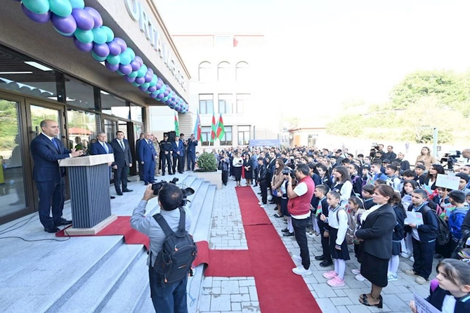 Nazir Şuşa məktəbindən paylaşım etdi — FOTOLAR