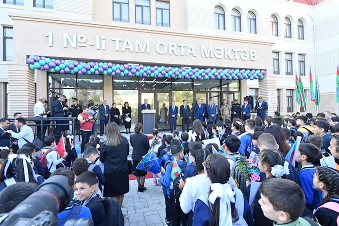 Nazir Şuşa məktəbindən paylaşım etdi — FOTOLAR