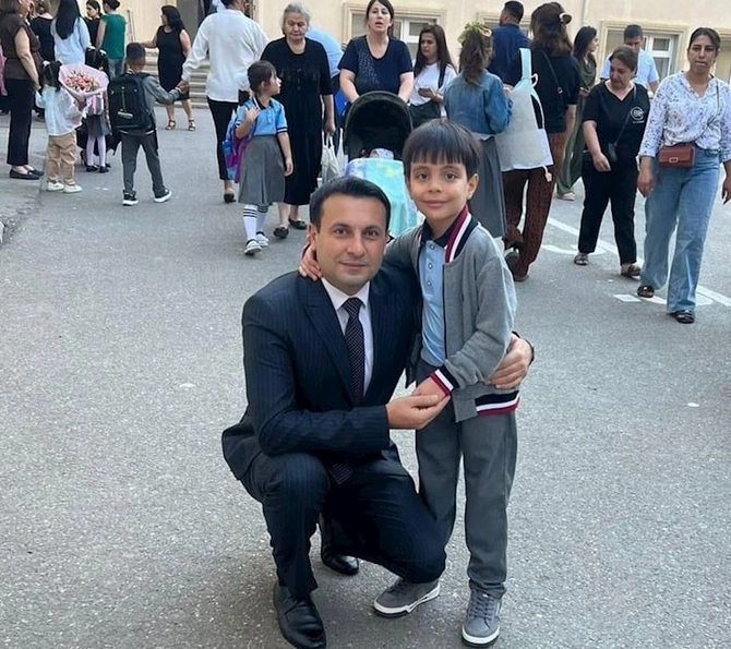Jurnalist övladları da I sinfə getdilər — FOTOLAR