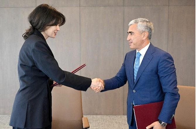 Heydər Əliyev Fondu və “Zamin” Beynəlxalq İctimai Fondu arasında memorandum imzalandı — FOTOLAR