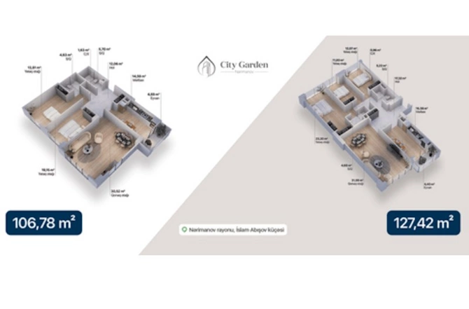 “City Garden Narimanov”da tam təmirli mənzilləri qaçırmayın! — FOTOLAR