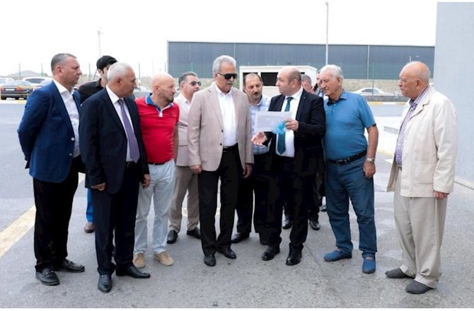 Nazim İmanovun rəhbərlik etdiyi iqtisadçılardan ibarət nümayəndə heyəti “Veysəloğlu”nu ziyarət edib — FOTOLAR