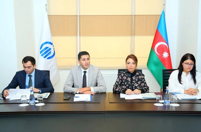 “COP29-la bağlı beynəlxalq təşəbbüslər” qrant müsabiqəsinin qalibləri ilə görüş — FOTOLAR