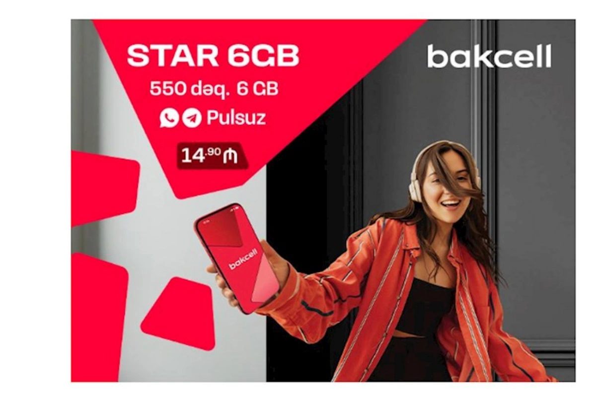 Bakcelldən abunəçilərə geniş seçim imkanı verən Star tarifi