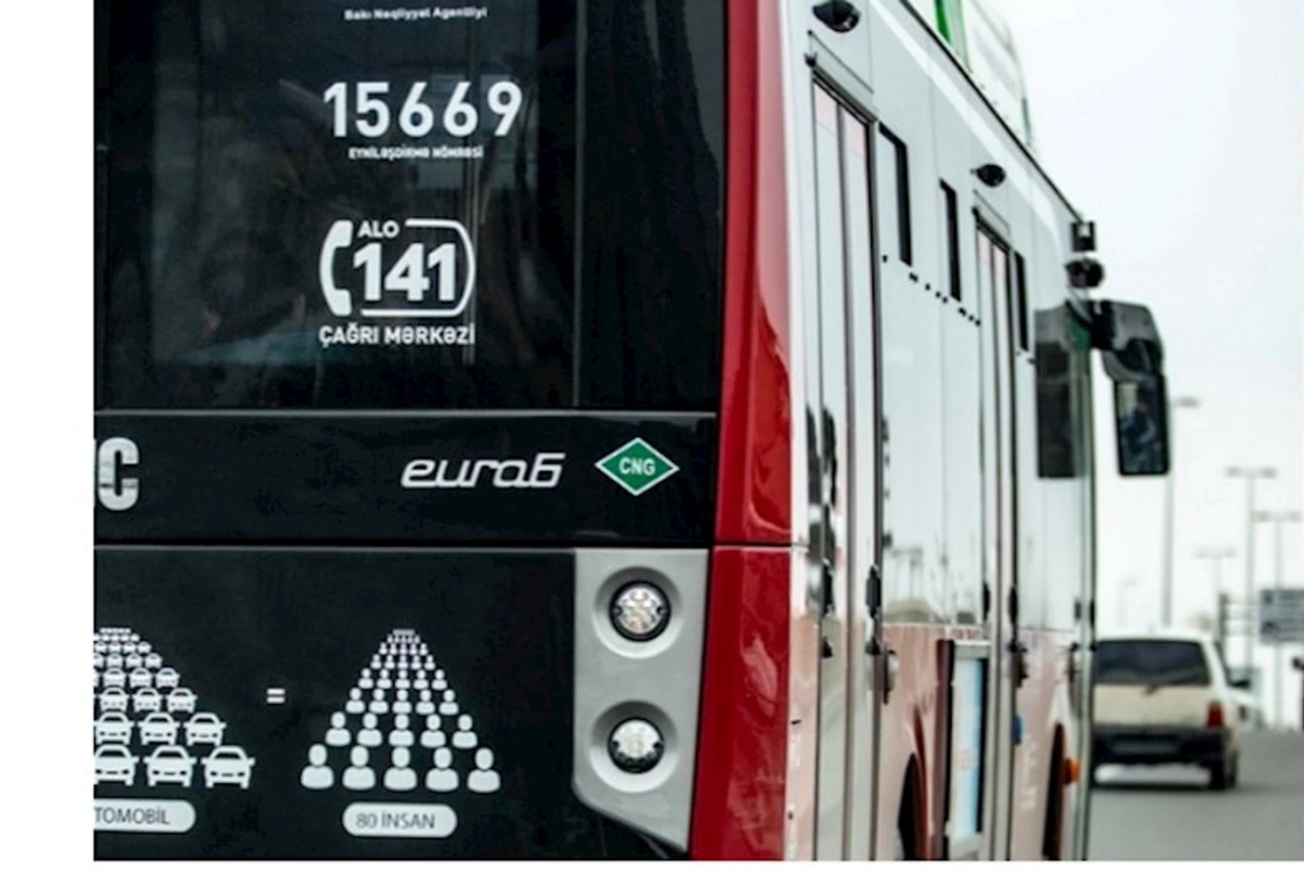 Daha bir paytaxt avtobusunun yolu dəyişdirilir