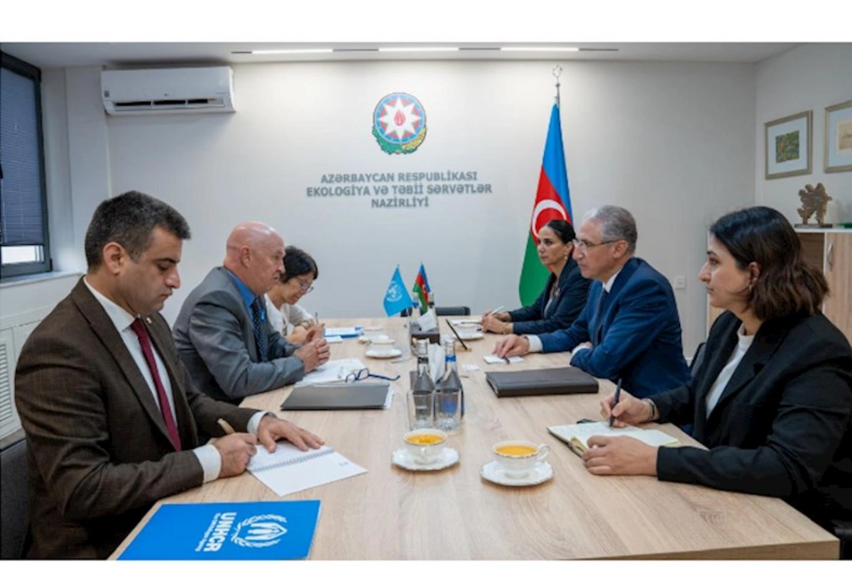 BMT-nin Qaçqınlar üzrə Ali Komissarının İqlim fəaliyyəti üzrə xüsusi məsləhətçisi ilə görüş keçirilib