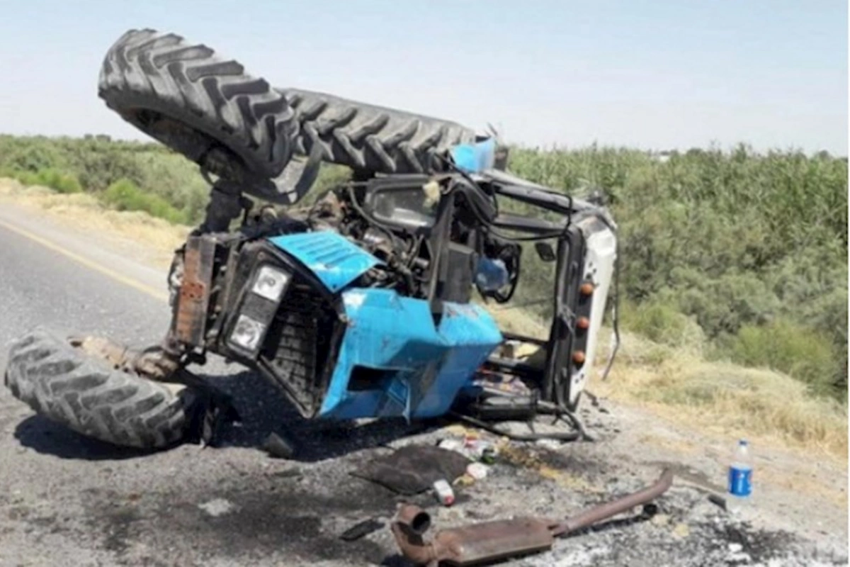 İmişlidə traktor aşdı: Sürücü öldü