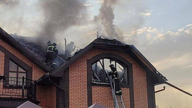 Ukrayna Belqorodu bu hala saldı — FOTOLAR