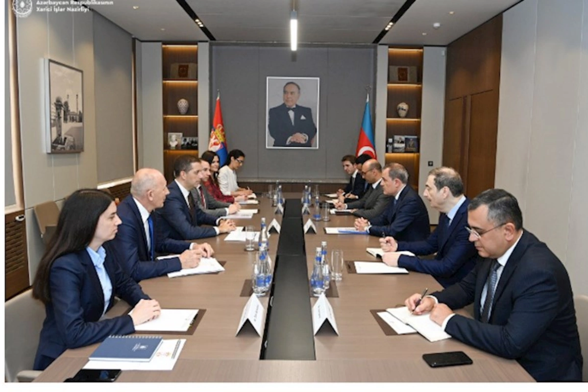 Azərbaycan və Serbiya XİN rəhbərləri nəyi müzakirə etdi? — FOTOLAR