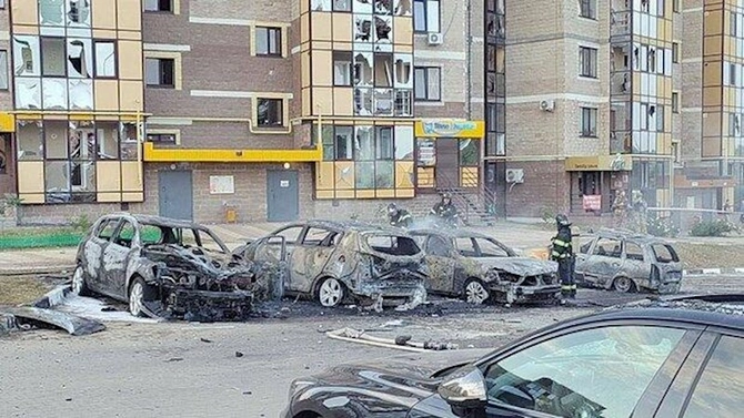 Ukrayna Belqorodu bu hala saldı — FOTOLAR