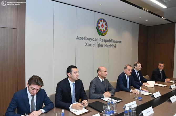 Azərbaycan və Serbiya XİN rəhbərləri nəyi müzakirə etdi? — FOTOLAR