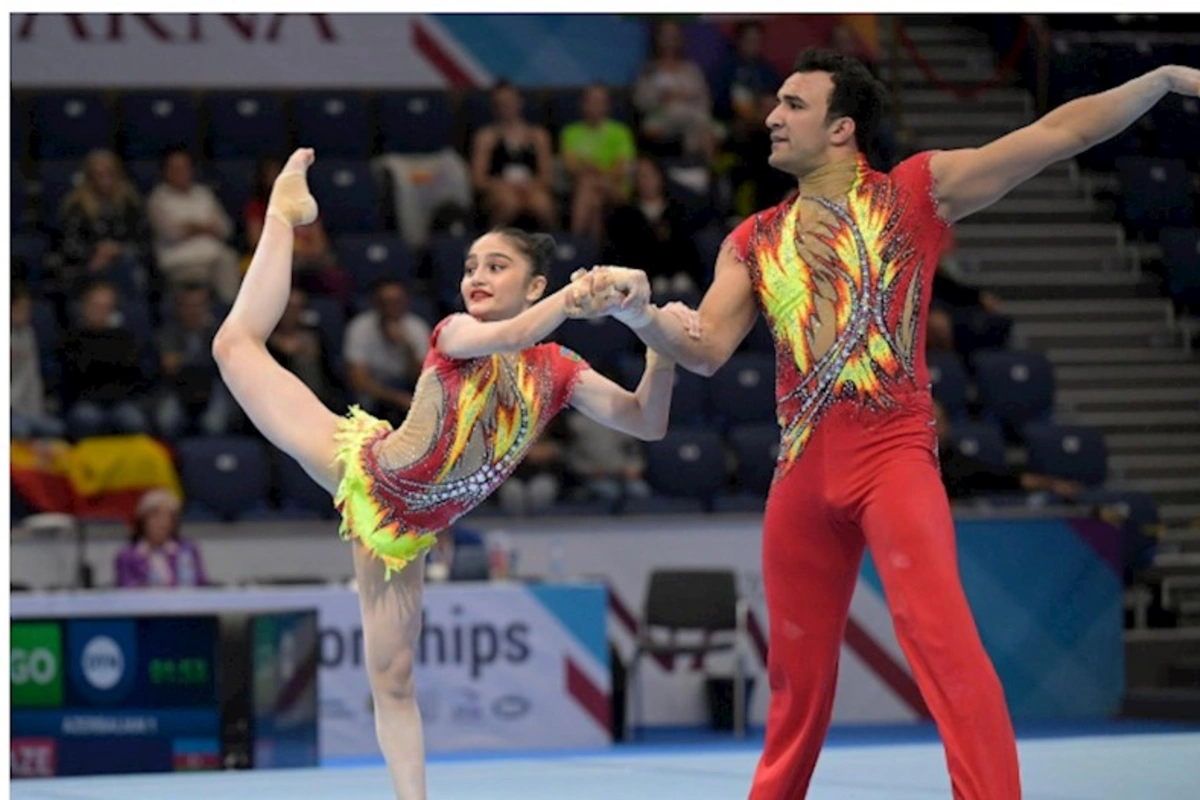 Gimnastlarımız gümüş medal qazandılar