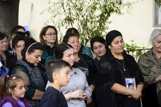 Antiterror tədbirləri zamanı şəhid olan Amil Tanrıverdiyevin anım mərasimi keçirilib — FOTOLAR