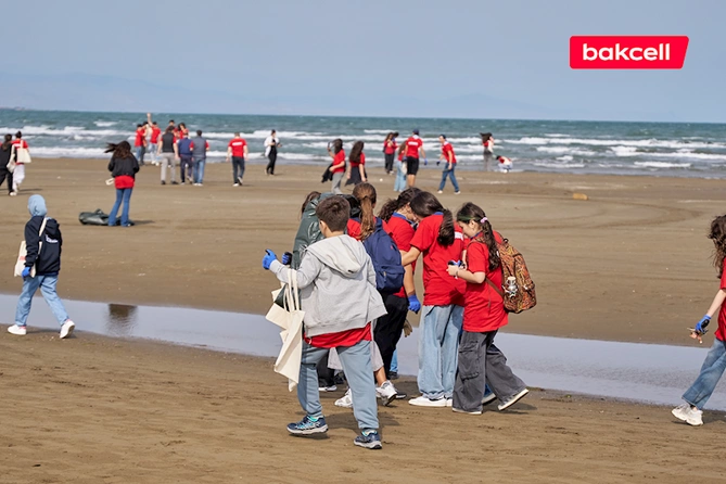 “Bakcell”in dəstəyi ilə “Xəzəri qoruyaq!” aksiyası baş tutub — FOTOLAR