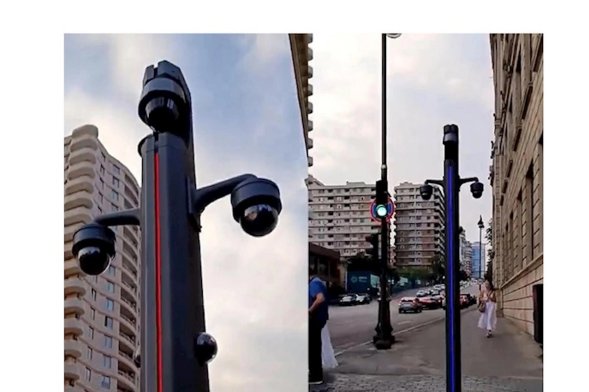 Bakıda küçələrdə quraşdırılan yeni qurğu nədir? — VİDEO/FOTO