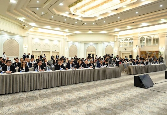I Özbəkistan-Azərbaycan Media Forumu keçirilir — FOTOLAR I Özbəkistan-Azərbaycan Media Forumu keçirilir — FOTOLAR