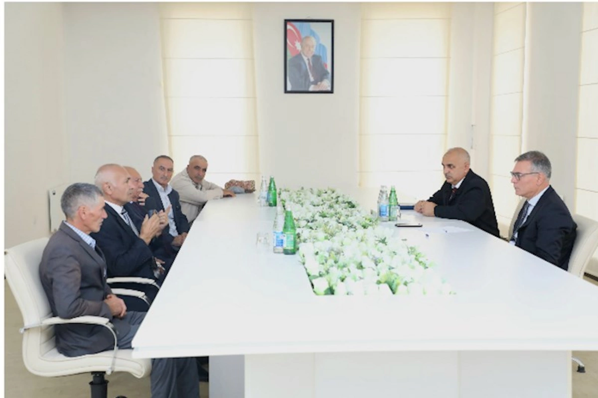 Azəriqaz İB-nin baş direktoru Qubada vətəndaş qəbulu keçirib — FOTOLAR