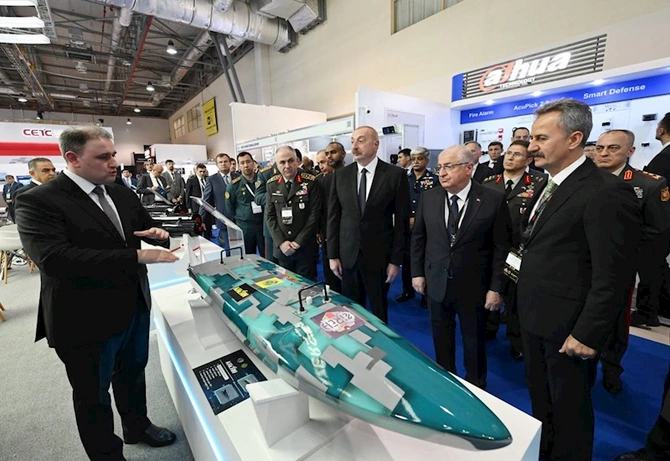 İlham Əliyev V “ADEX-2024” və “Securex Caspian” sərgiləri ilə tanış olub — FOTOLAR İlham Əliyev V “ADEX-2024” və “Securex Caspian” sərgiləri ilə tanış olub — FOTOLAR