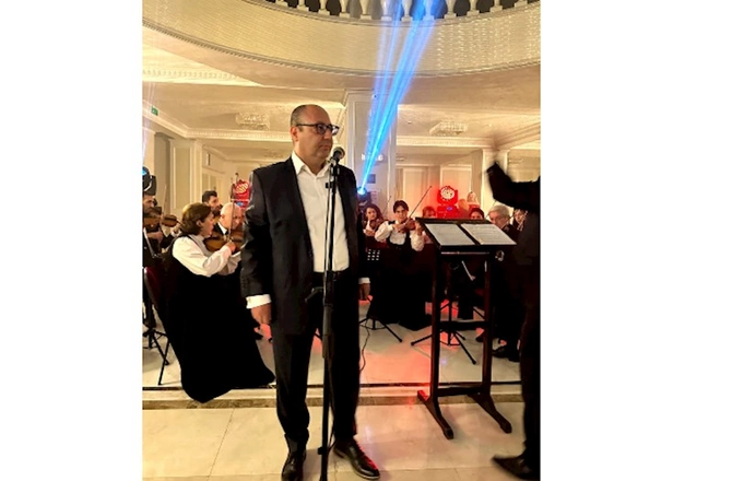 Bakıdan Gəncəyə layihəsi çərçivəsində klassik musiqi gecəsi baş tutub — FOTOLAR