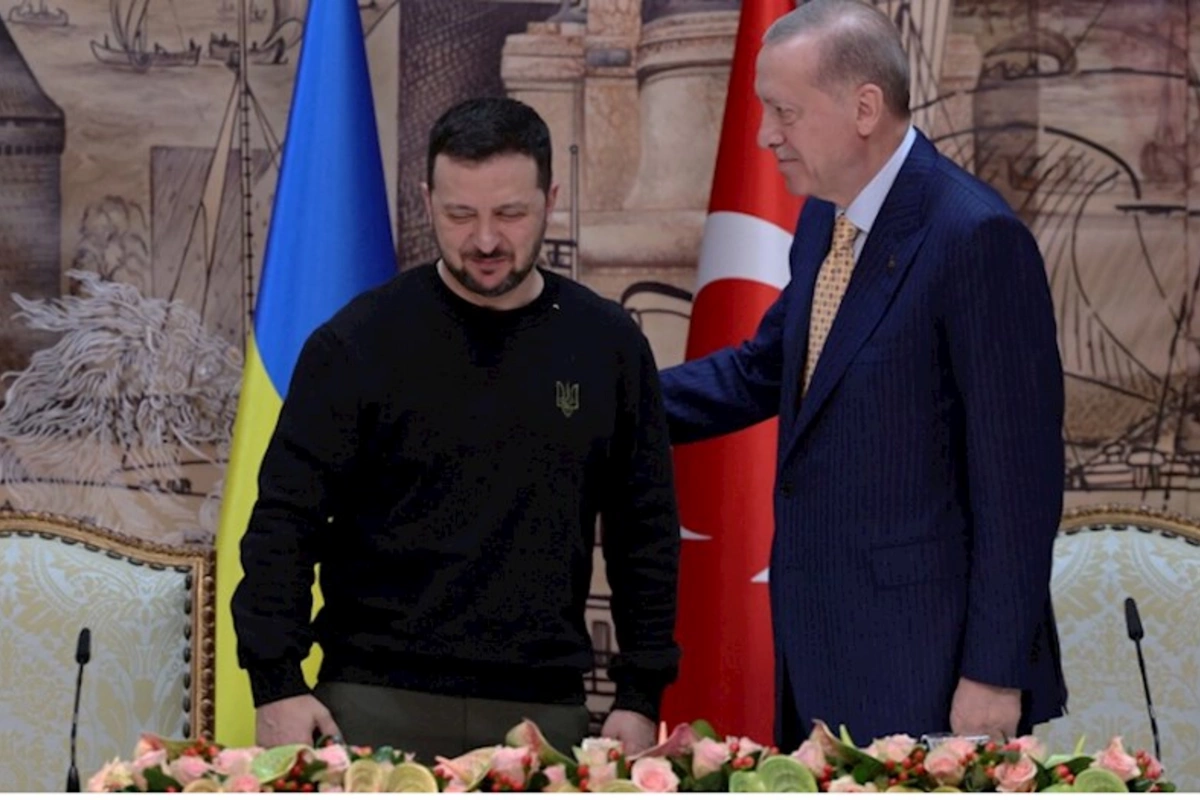 Ərdoğan Zelenskilə “Taxıl sazişi”ni müzakirə etdi