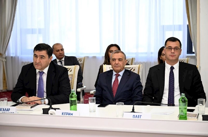 Qazax dilinə tərcümə edilmiş “Zərifə və Heydər Əliyevlər. Əbədiyaşar məhəbbət” kitabı təqdim olundu — FOTOLAR