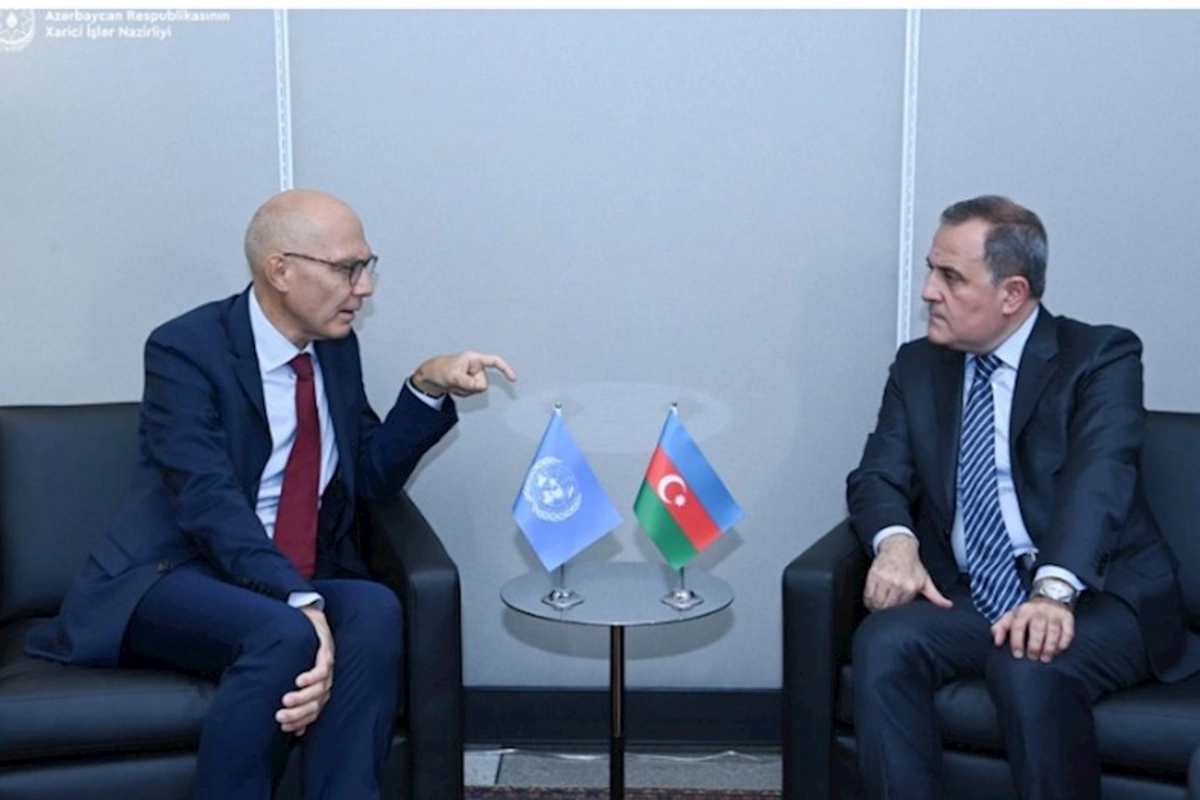 Ceyhun Bayramov BMT-nin Ali Komissarı ilə əməkdaşlığın gündəliyini müzakirə etdi — FOTO