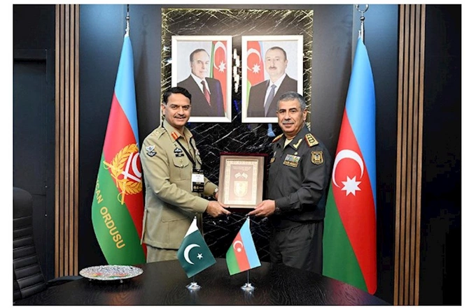 Azərbaycan ilə Pakistan arasında hərbi əməkdaşlığın inkişaf perspektivləri müzakirə edildi — FOTO