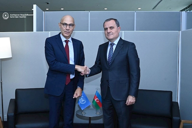 Ceyhun Bayramov BMT-nin Ali Komissarı ilə əməkdaşlığın gündəliyini müzakirə etdi — FOTO