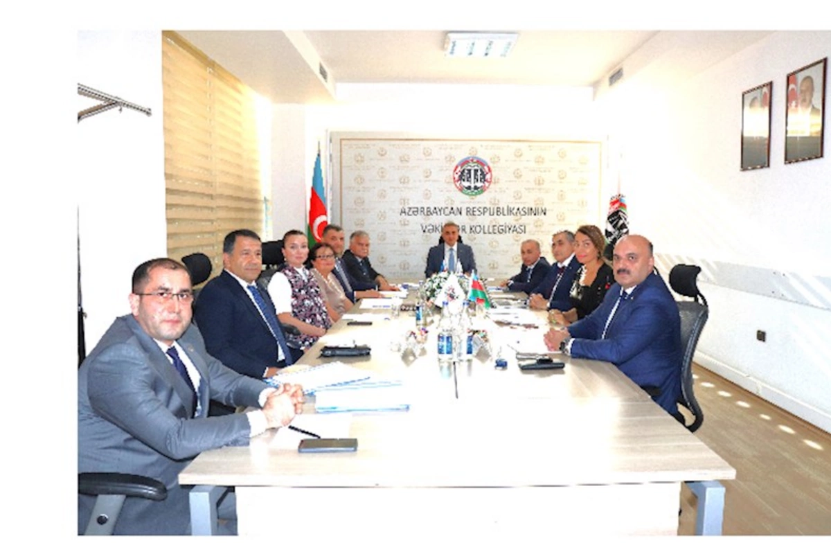 Vəkillər Kollegiyası Rəyasət Heyətinin növbəti iclası keçirilib — FOTOLAR