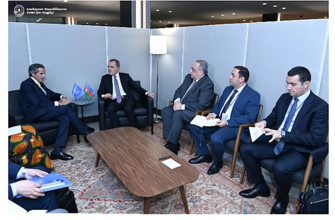 Azərbaycan və AEBA arasında texniki əməkdaşlığa dair sənəd imzalandı — FOTOLAR