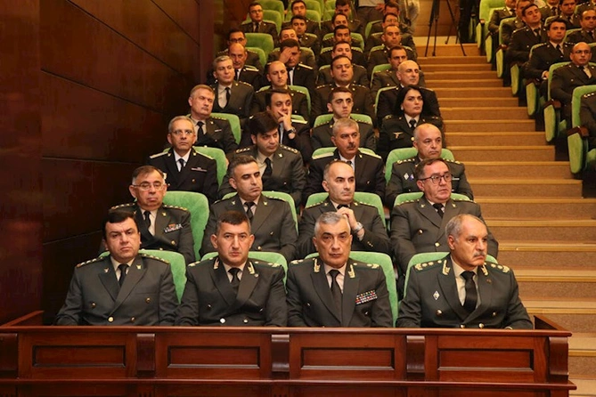 Hərbi Prokurorluqda qurumun 106-cı ildönümünə həsr olunmuş mərasim keçirildi — FOTOLAR Hərbi Prokurorluqda qurumun 106-cı ildönümünə həsr olunmuş mərasim keçirildi — FOTOLAR
