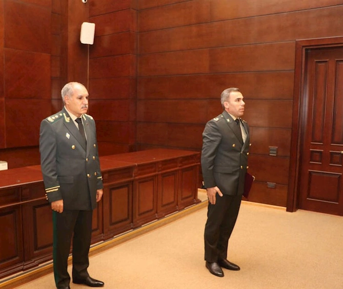 Hərbi Prokurorluqda qurumun 106-cı ildönümünə həsr olunmuş mərasim keçirildi — FOTOLAR Hərbi Prokurorluqda qurumun 106-cı ildönümünə həsr olunmuş mərasim keçirildi — FOTOLAR