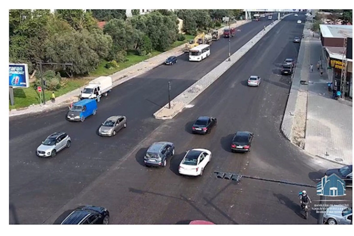 8 Noyabr prospektindəki məhdudiyyət aradan qaldırıldı — FOTOLAR