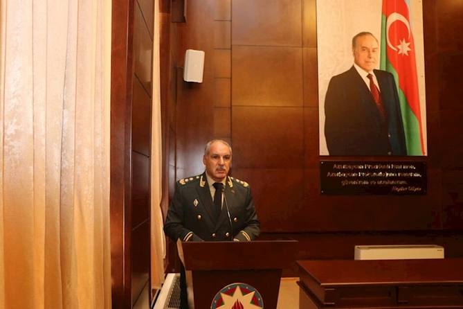 Hərbi Prokurorluqda qurumun 106-cı ildönümünə həsr olunmuş mərasim keçirildi — FOTOLAR Hərbi Prokurorluqda qurumun 106-cı ildönümünə həsr olunmuş mərasim keçirildi — FOTOLAR