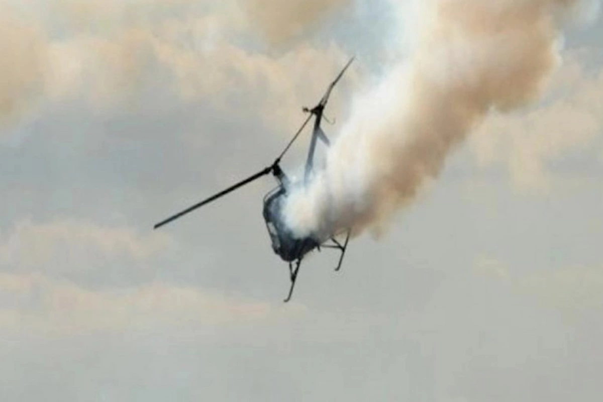 İranda helikopter qəzası: Ölənlər var