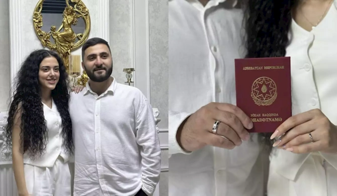 Azərbaycanlı repçi evləndi — FOTOLAR