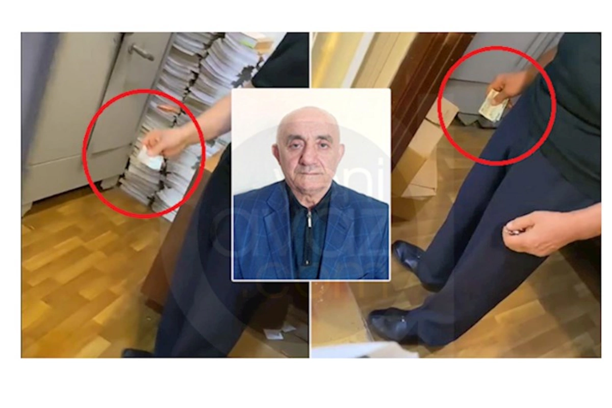 GDU-da tələbələrdən rüşvət alınmasının kadrları yayıldı — VİDEO