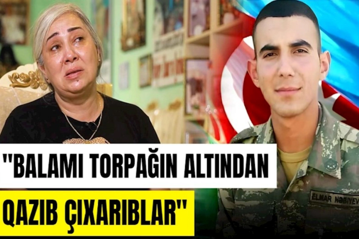 19 yaşında şəhid olan Elmar Nəbiyevin anası: Övladımın yaralanmasına sevinmişdim(VİDEO)