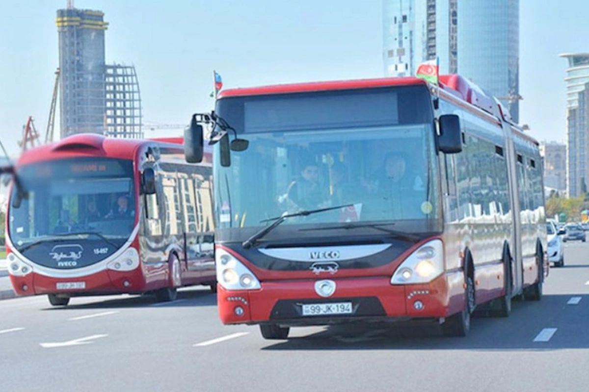 Bu avtobusların hərəkət cədvəli dəyişdirildi
