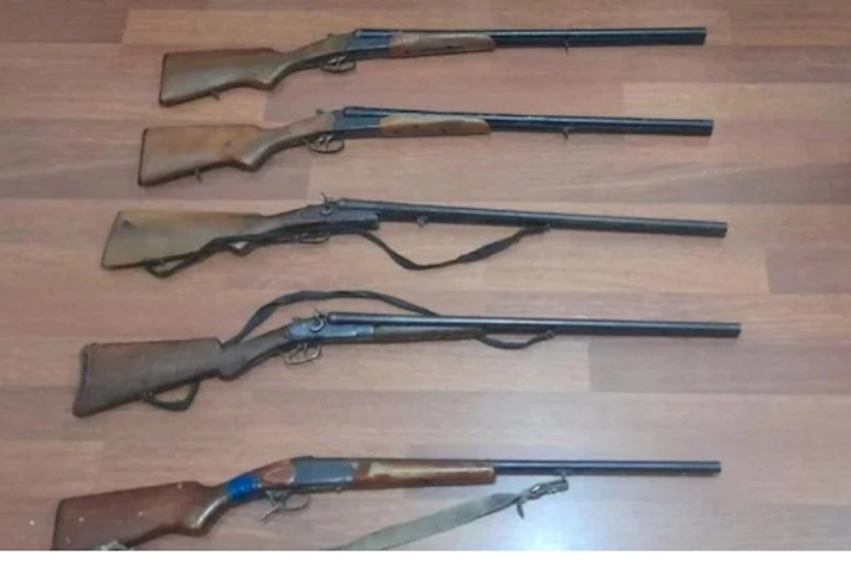 Zərdab sakinlərindən 5 tüfəng götürüldü