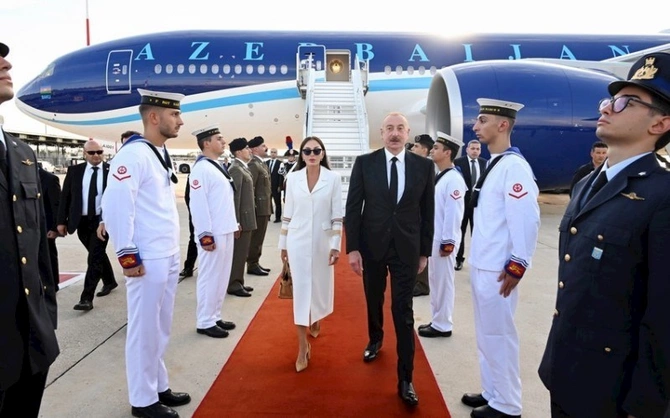Prezidentlə xanımı İtaliyada səfərdədir — FOTOLAR Prezidentlə xanımı İtaliyada səfərdədir — FOTOLAR