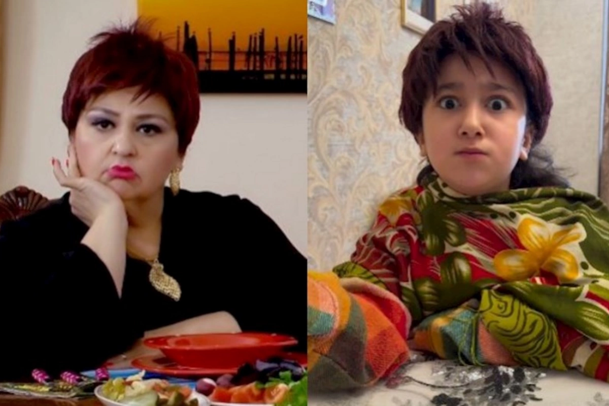 Qızı Toppuş bacının obrazını təkrarladı