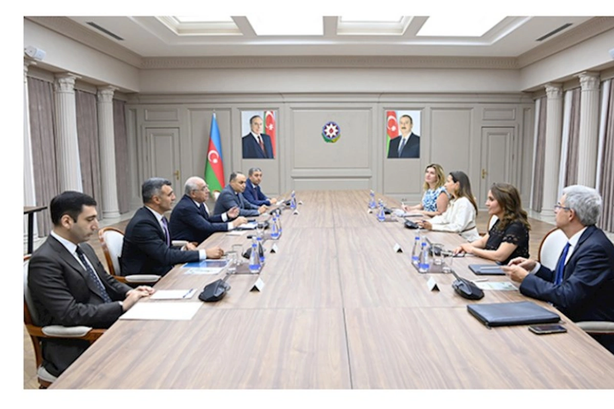 Əli Əsədov İnes Roşanın rəhbərlik etdiyi nümayəndə heyəti ilə görüşüb