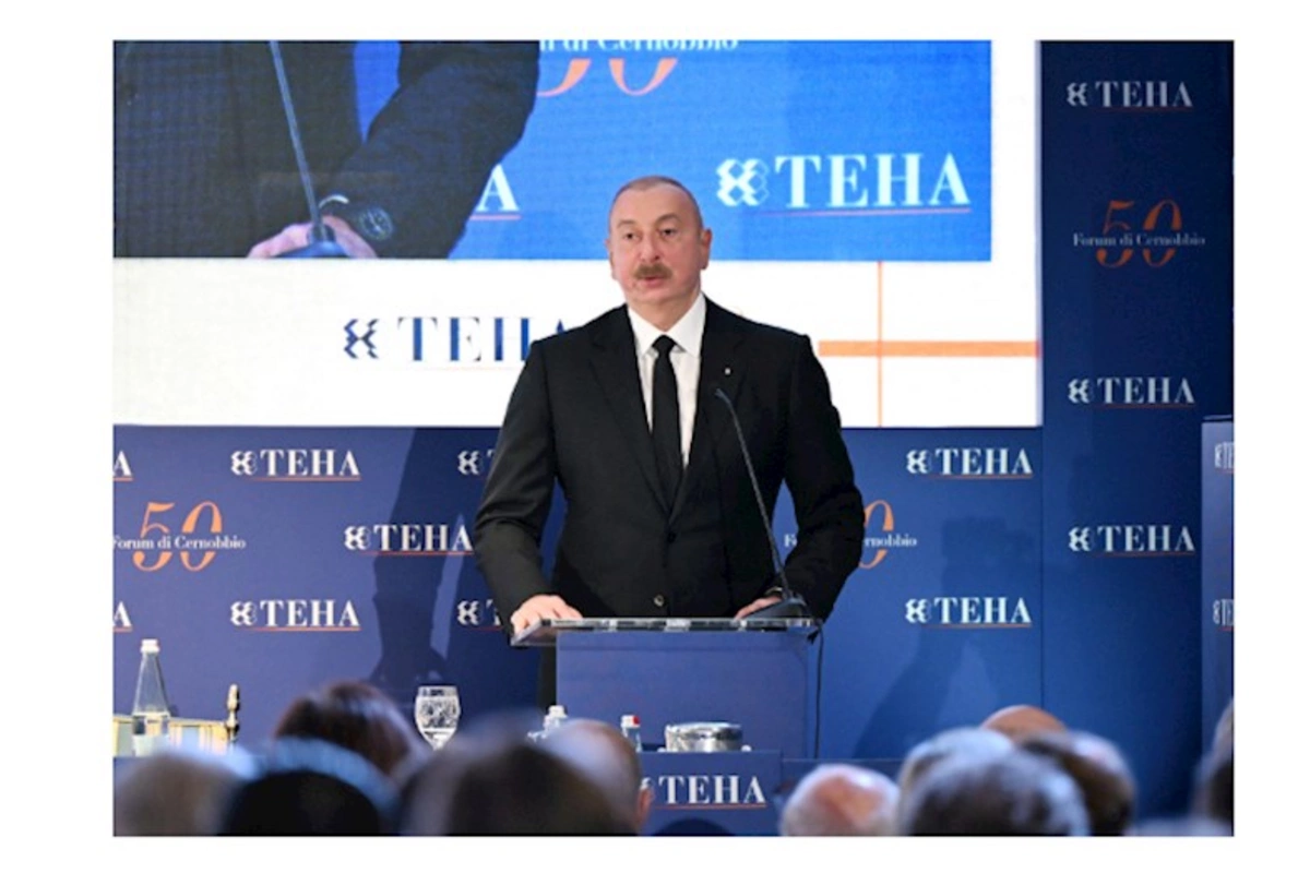 Prezident Çernobbio Forumundan paylaşım etdi — VİDEO