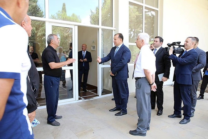 AHİK sədri Sahib Məmmədov sanatoriyalara baxış keçirib, müalicə olunanların rəy və təkliflərini dinləyib — FOTOLAR (VİDEO)