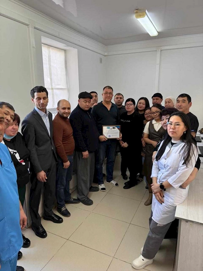 Aktaudakı Azərbaycan diasporundan nümunəvi addım — FOTOLAR