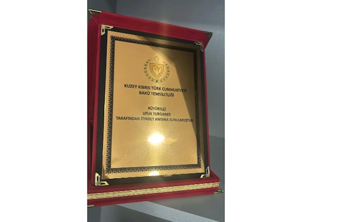 Ufuk Turganer “Kıbrıs Türk Evi” ilə tanış oldu — FOTOLAR